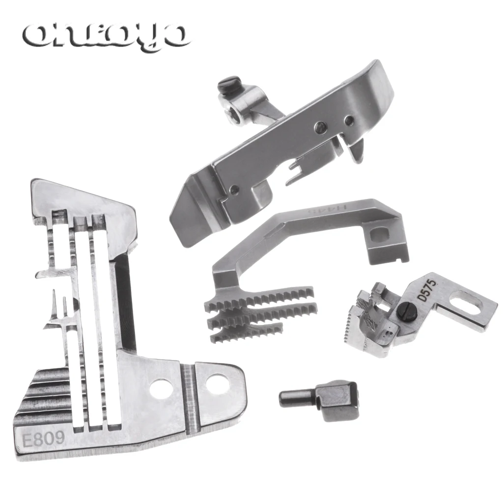 E809 H445 P101 KG142 For SIRUBA Jack Overlock 747 Four-Thread Sewing Machine Needle Position Catcher Gauge Set