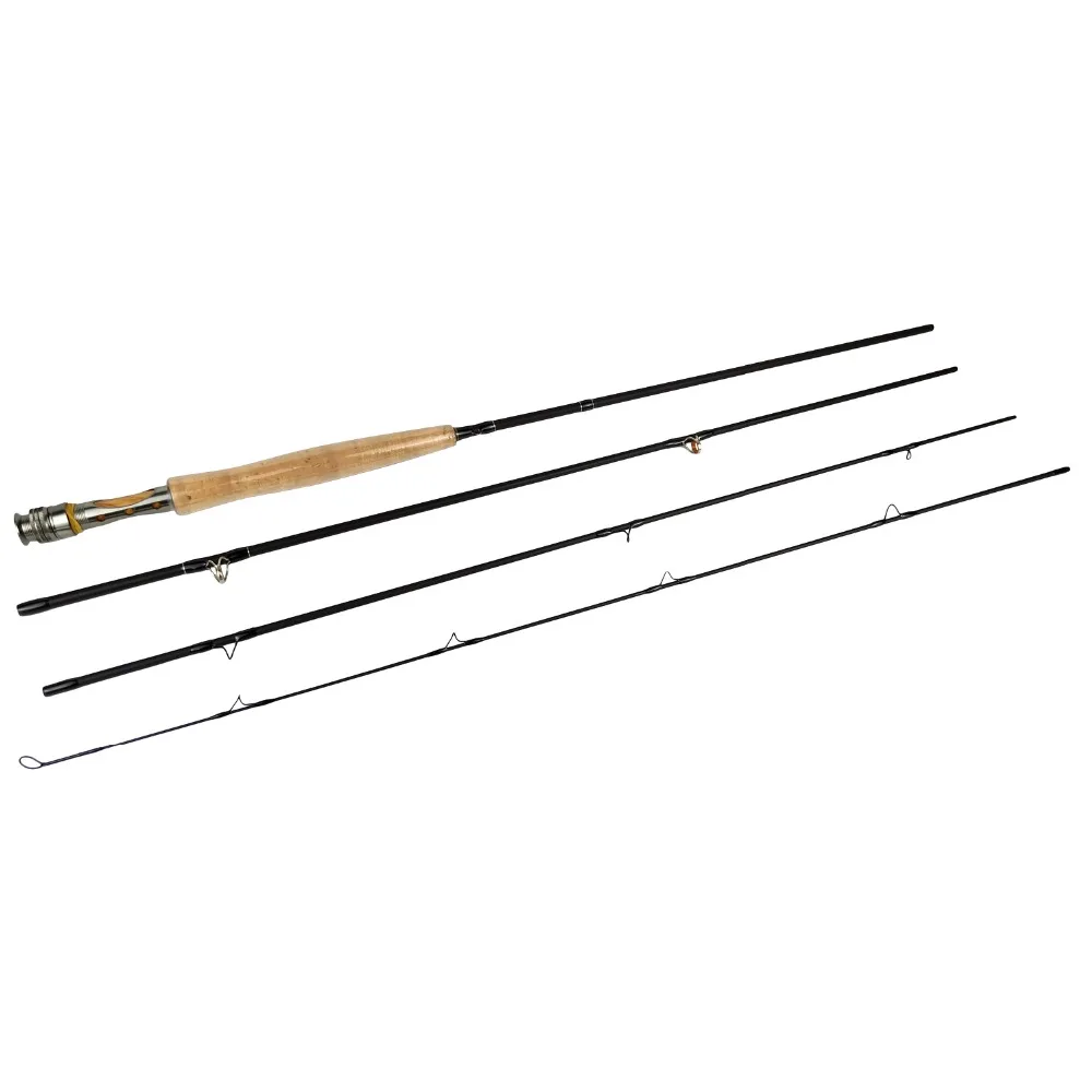 Aventik 9'0'' LW6 Quality High Module Carbon Fly Rods 4sec Fast Action Zaix Action Fly Fishing Rod With Agate Stripping Guide