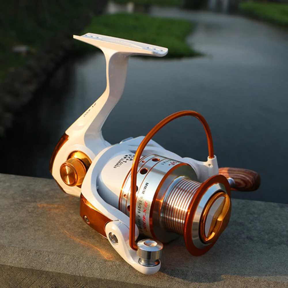 

Hercules-Spinning Fishing Reel, 12 BB + 1 Bearing Balls, 1000-9000 Series, Metal Coil, Boat, Rock, Carp