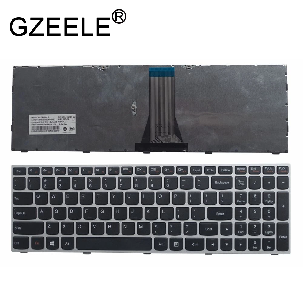 US/RU Russian laptop keyboard FOR Lenovo ideapad 300-15IBR 300-15ISK 300-17ISK 305-15 305-15IBD 305-15IBY 305-15IHW 305-15ABM