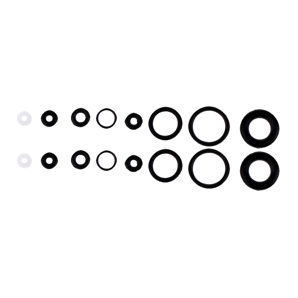 2 Sets Black O-Ring Rubber Seals Suitable For Airbrush Internal Sealing Ring Tattoo Body Art Accesories