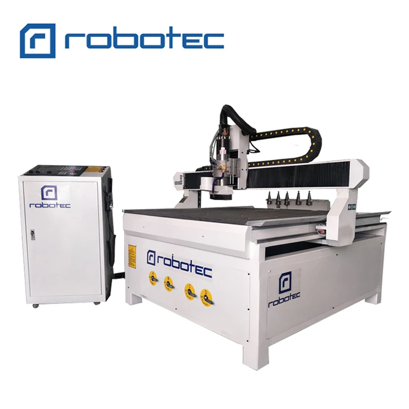 Jinan Factory 1212 Automatic Tool Changer ATC CNC Woodworking Router 1224 Linear ATC CNC Milling Machine For Stone Aluminum