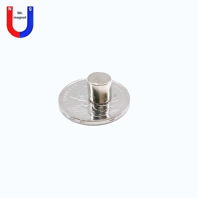 1000 pcs 8x8mm Super Strong Rare Magnet Terra Piccola Rotonda Magnete Al Neodimio Frigorifero 8x8 Mini magneti Permanenti N35 8*8 millimetri
