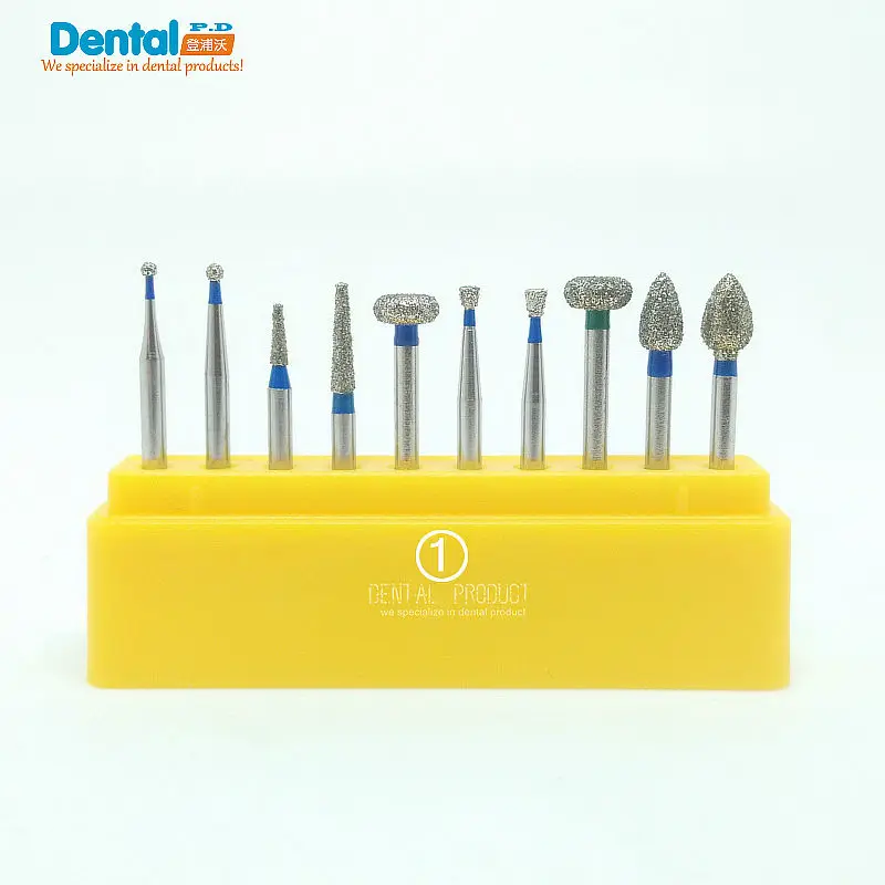 

new 1box New Dental Diamond Burs 4 size for you choose