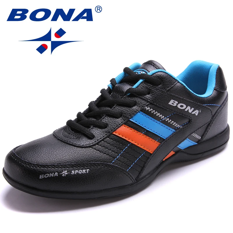 Кроссовки мужские BONA, на шнуровке светильник кие, спортивные