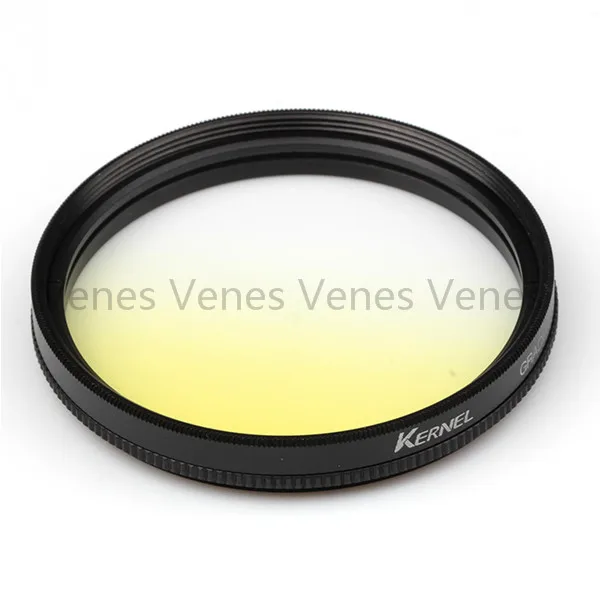 Venes 55 ミリメートル段階的な青または黄色または灰色または red レンズフィルターカメラアクセサリー