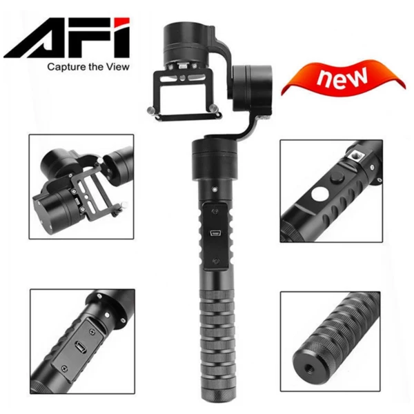 A5 Action Camera Sports Photography Handheld Stabilizer Triaxial Motion Camera gopro Accessories Camera Electronic Gyroscope