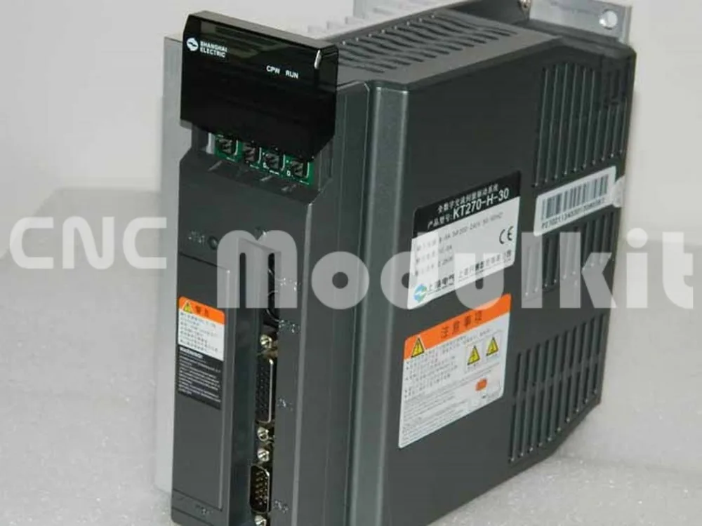 AC Servo System Control 1.5KW 130SM06025 AC Servo Motor Original Shanghai Electric KT270-H-30 AC Driver 6NM 2500CPR CNC MODULKIT