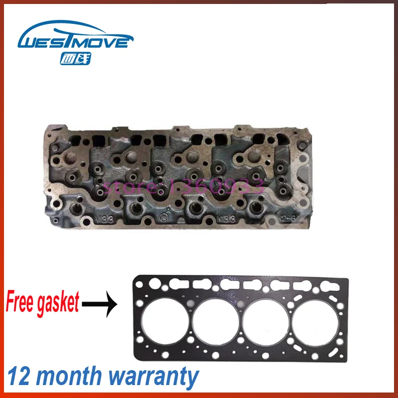 Cylinder head For kubota V3600-E3B V3600-E3CB v3600-T-E3CB  V3600E3B V3600E3CB v3600TE3CB  ENGINE :  V3300 V3600