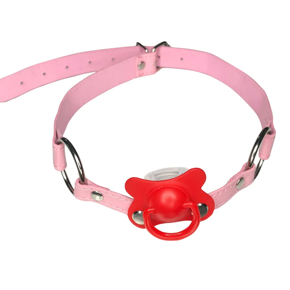 DDLG/ ABDL Choker Gag Pacifier Adult Pacifier Plus Size Dummy ddlg Abdl Pacifier Gag Choker