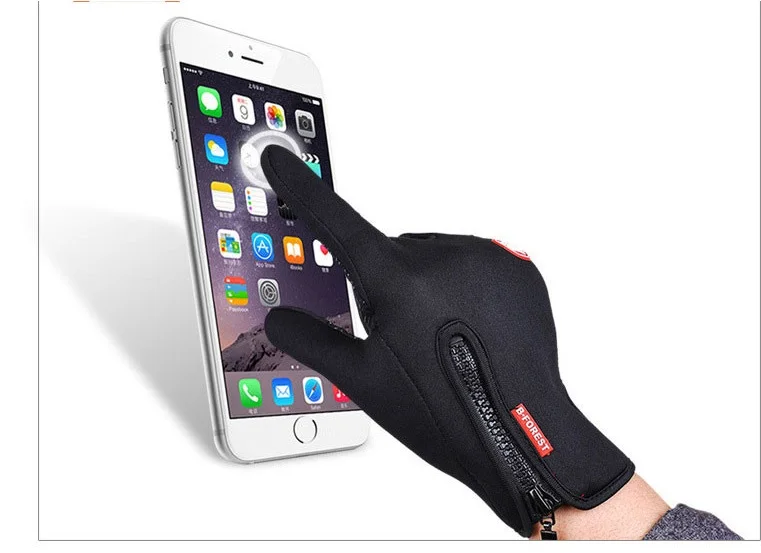 Guante receptor deportivo, guantes de fútbol americano, guantes de Rugby, guantes de senderismo impermeables
