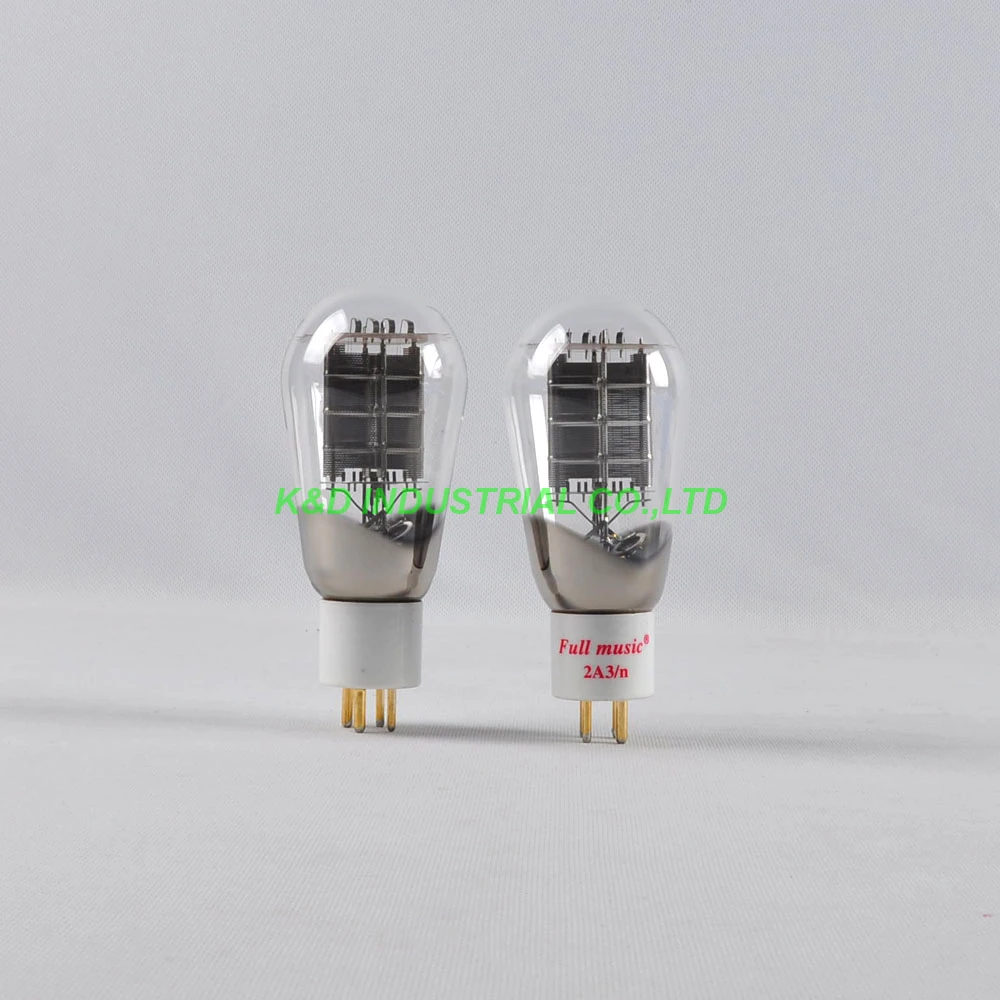 1pair Ceramic Base Brand New TJ Fullmusic 2A3-N Vacuum Tube Gold Plated Pins