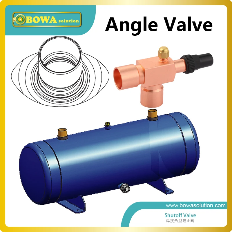 1-1/2 "Winkel ventile als Ersatzteile und Zubehör für hrm/hrp/hrh/hlm/hlh/hcm/hcp Scroll-Kompressoren in der Kühlung