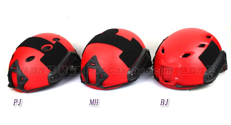 FAST Helmet MH Rescue Disaster Relief Field CS Outdoor Tactical Red Helmet