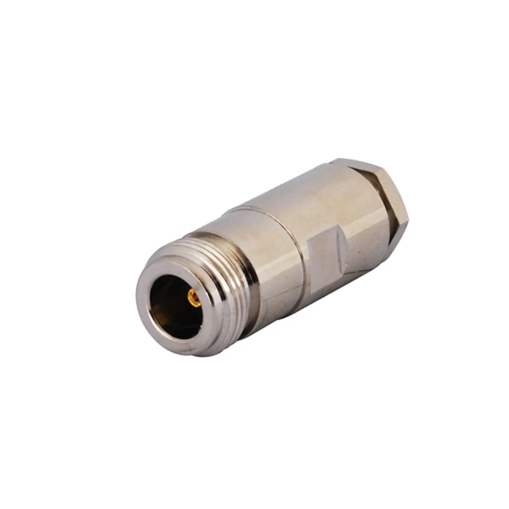 Eightwood N Jack Female RF Coaxial Connector Adapter Crimp LMR195 RG58 Cable for Antenna Satellite System WLAN Broadcast