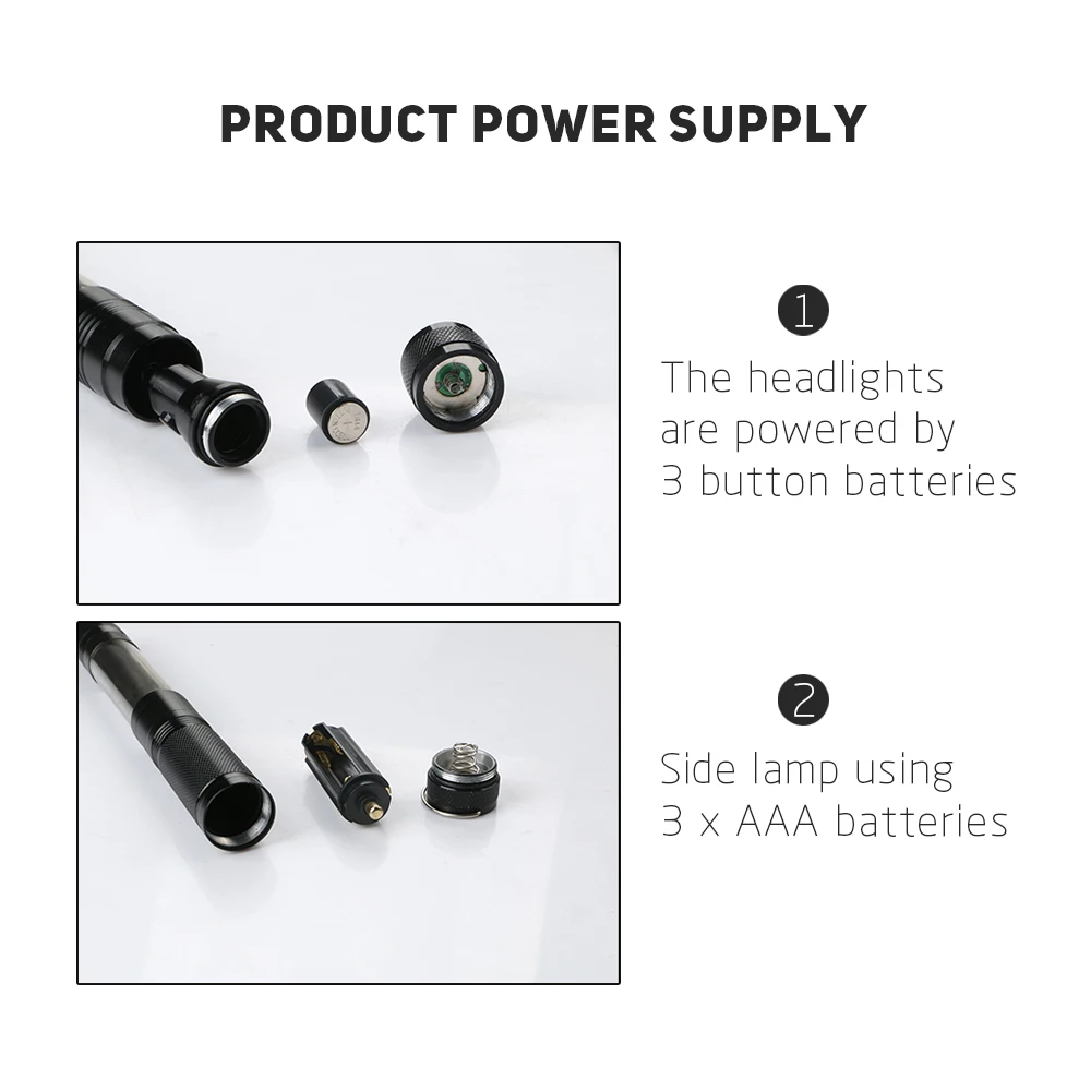 4โหมดยืดออกได้แบบพกพา Flexi LED รถกระบะแม่เหล็กอัตโนมัติไฟฉาย Picker ไฟฉาย Worklight Ilumination Light