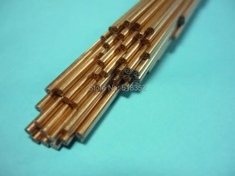 

1.4mmx500mm Multihole Ziyang Copper Electrode Tube for EDM Drilling Machines