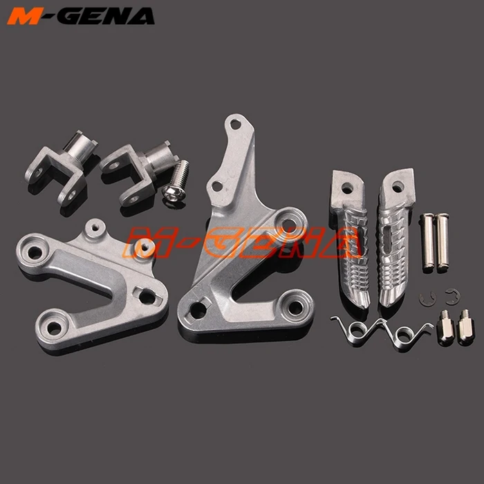 

Front Footpegs Foot Pegs Footrest Pedals Bracket For GSXR1000 GSX1000R GSX-R1000 K3 03 04 2003-2004