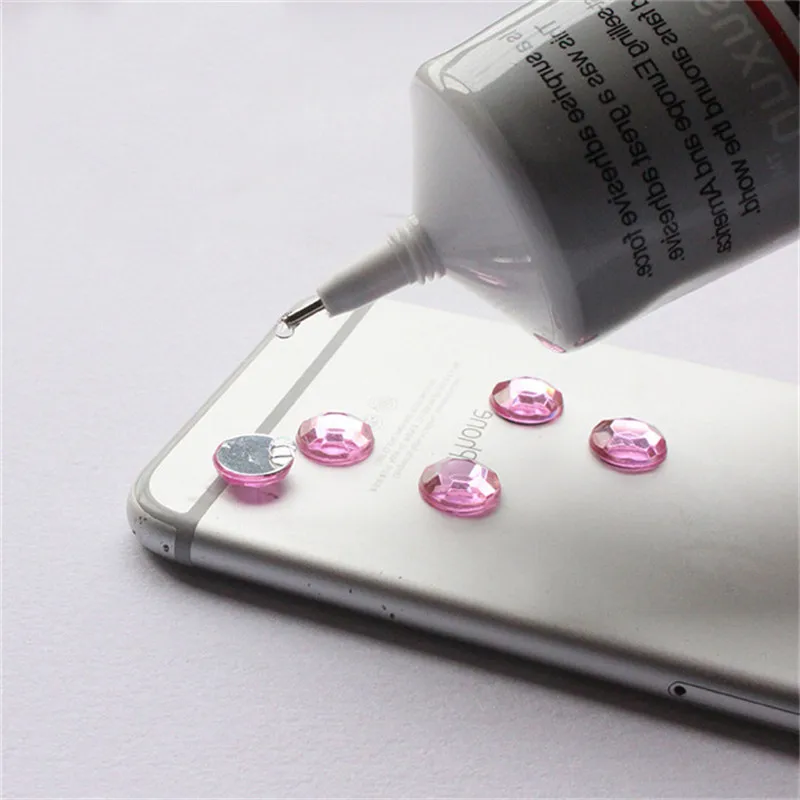 Imagem -04 - Multipurpose Líquido Resina Epóxi Super Glue Gel Prego Adesivo Artesanato Jóias Faça Você Mesmo Strass Fix Fix Telefone Vidro Tela B6000 110ml