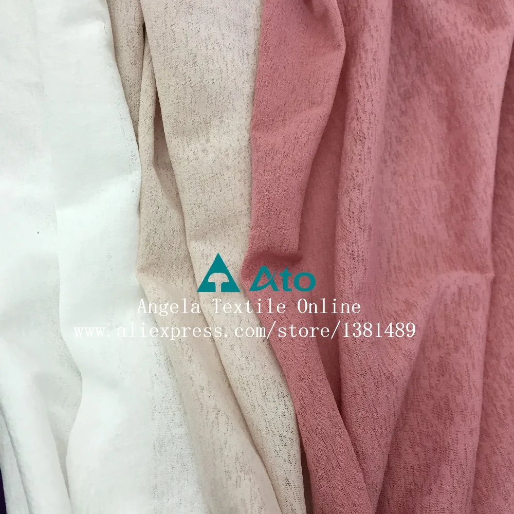 2017 High Quality Shirts Dress South Korea Jersey Stretch Fabrics #1065, Slub Jacquard Fabric