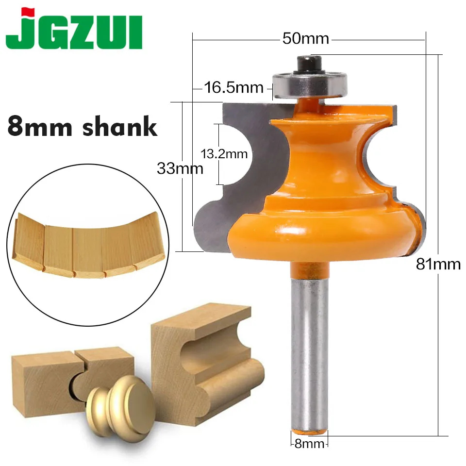 Tool Edge Moulding Arden Router Bit 8mm\