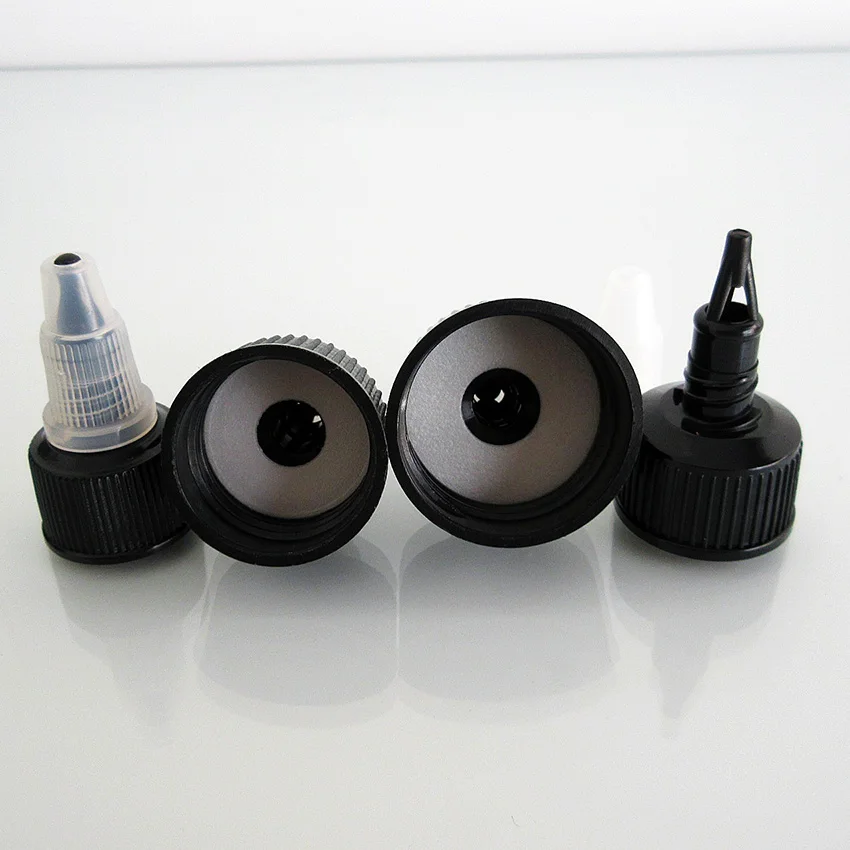 Plastic Bottle Bottle cap,18mm 20mm 24mm 28mm twist off cap for PE/PET bottle,twist cap ,Hair Gel Black Cap25pcs/lot