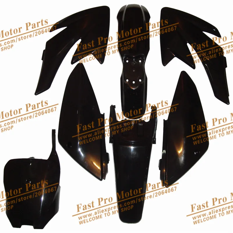 CRF 70 Plastic covers Fairing Kits CRF70 dirt Pit Bike Procket Bike Xmotos Baja DR50 49 50cc 70 90 110 Kayo HK 160