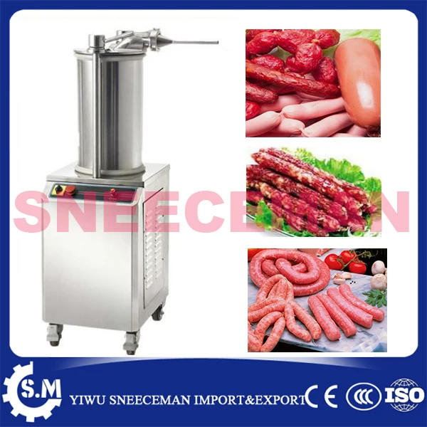 

400kg/time stainless steel Rapid Sausage filler machine Hydraulic Automatic Quick Enema Machine for sale