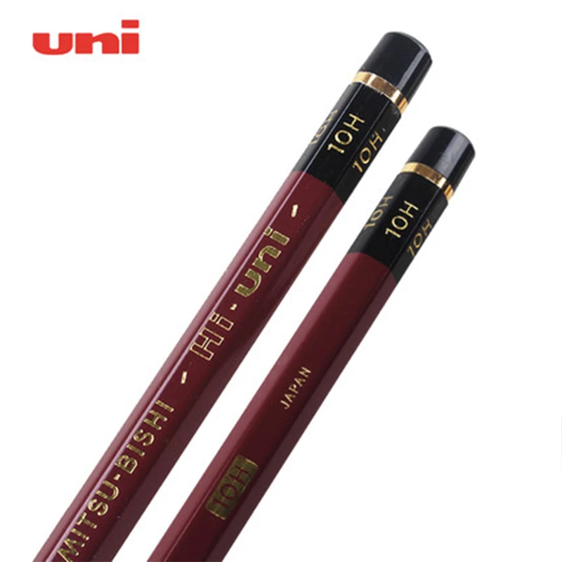 6 Pcs/lot Uni HI-UNI 22C Most Advanced Drawing Pencil 22 Type of Hardness Standard Pencils Office & School Supplies