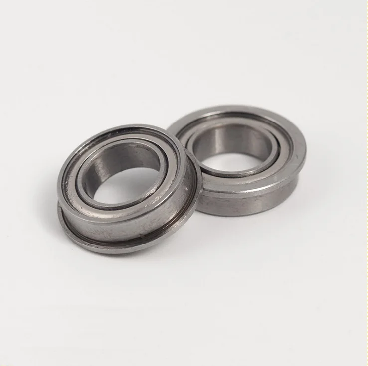 50pcs/lot ABEC-5 SMF85 SMF85ZZ SF675ZZ SF675-ZZ ZZ flange flanged Deep Groove Ball Bearing Stainless Steel 5*8*2.5mm 5x8x2.5mm