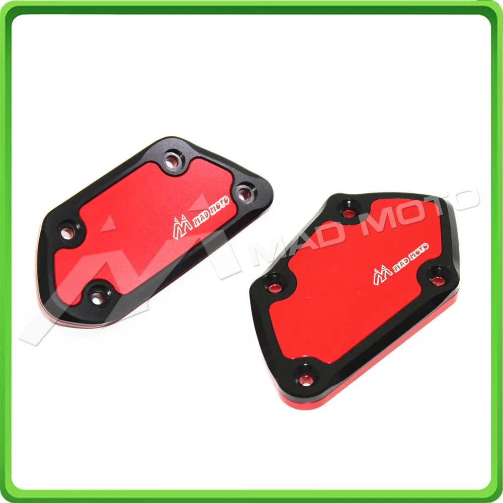 CNC Front Clutch & Brake reservoir cover set For 2013 2014 2015 BMW R1200GS R1200 GSA ADV Adventure Water-Cooled Red