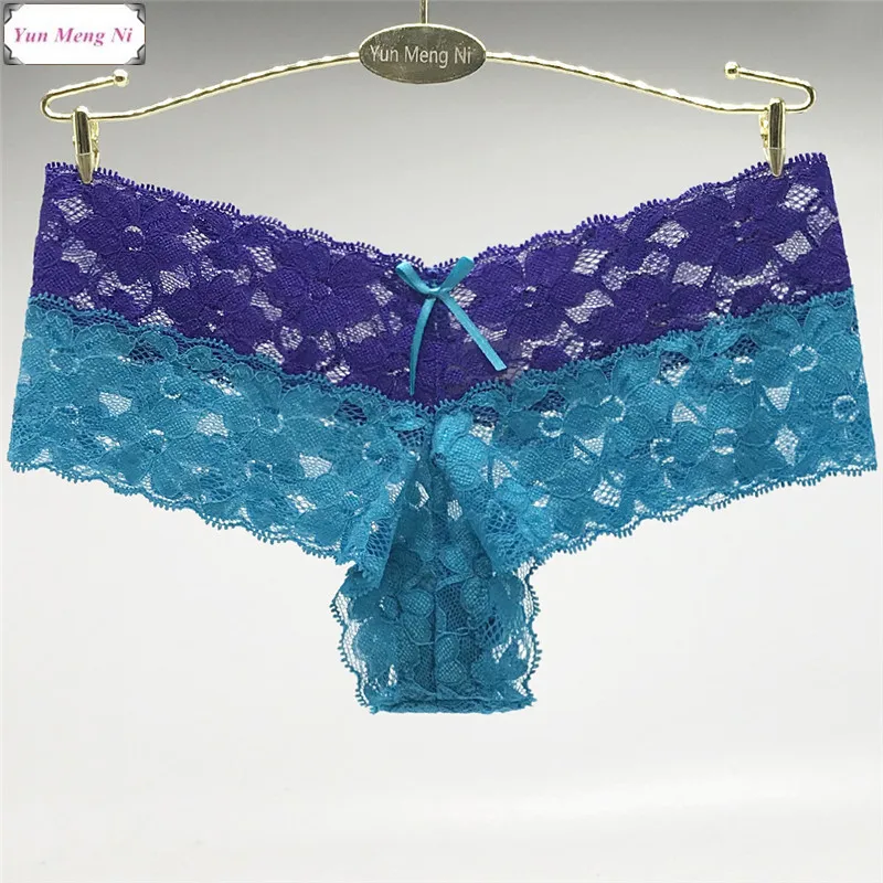 Hot Selling 1pc/Lot Women\'s Cotton Girl Pants Girl Briefs Spot Ms. Sexy Lace Panties Lady Underwear Sexy 89083
