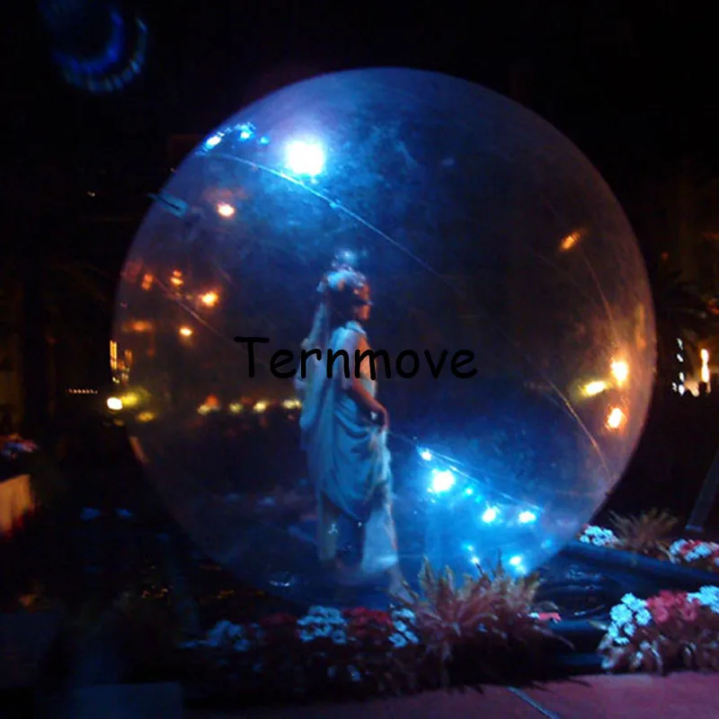 PVC Transparent Dance Ball 2m dia dancing ball for human Inflatable Clear Bubble Ball for Dancing/Nice for Stage