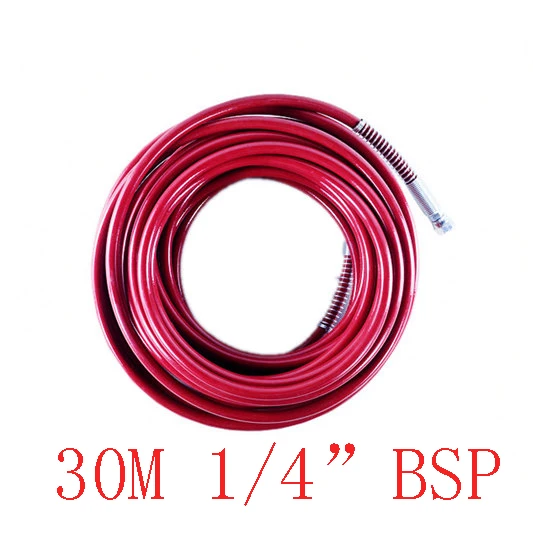 Professional 30m High pressure spray hose Airless Paint Sprayer 98 feet 1/4