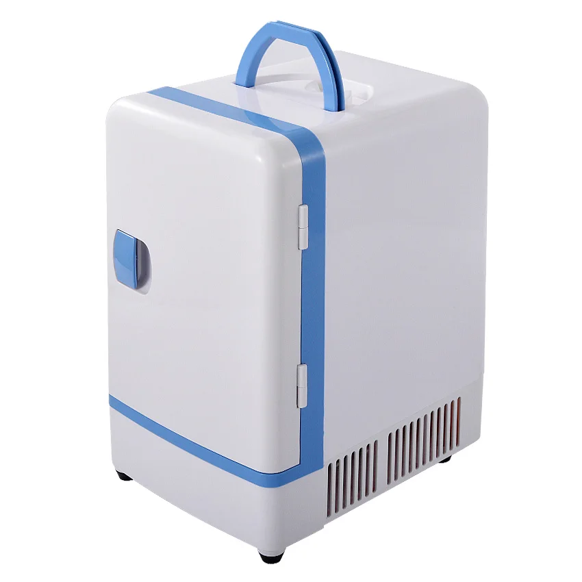 ใช้คู่ 12 V 7L Miniตู้เย็นรถแบบพกพาMulti-Functionอุ่นTravel Camping Coolerรถตู้เย็น 36-48Wตู้เย็น