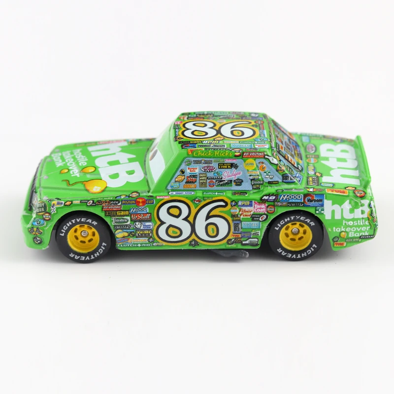 Auto \'S 3 Disney Pixar Auto \'S Nr. 86 Chick Hicks Metal Diecast Speelgoedauto 1:55 Bliksem Mcqueen Kindercadeau Gratis Verzending