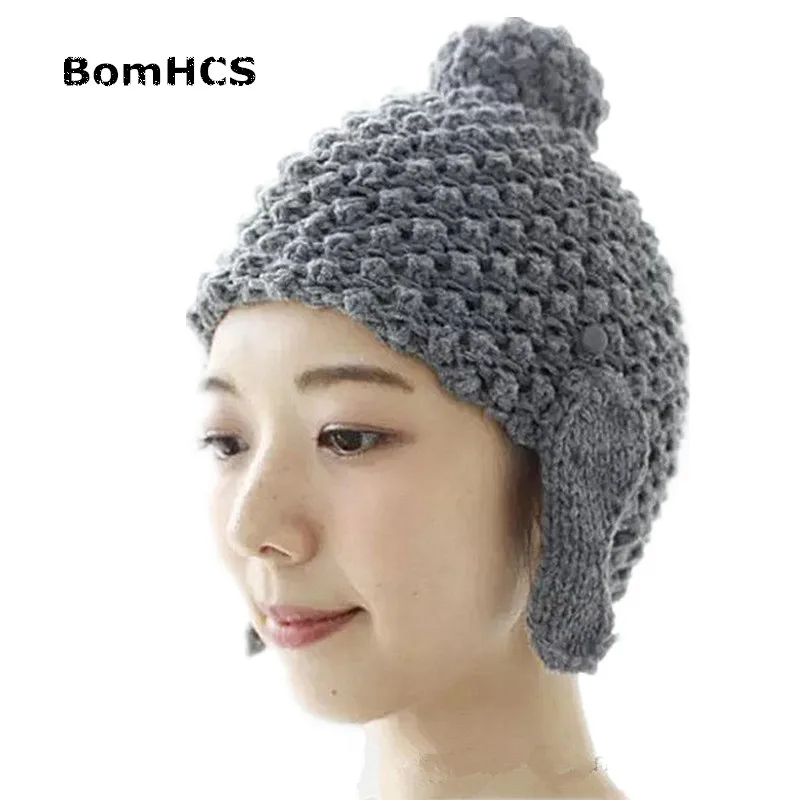BomHCS New Design Lord Buddha Caps Hand Knitted Funny Personality Warm Hat Beanie