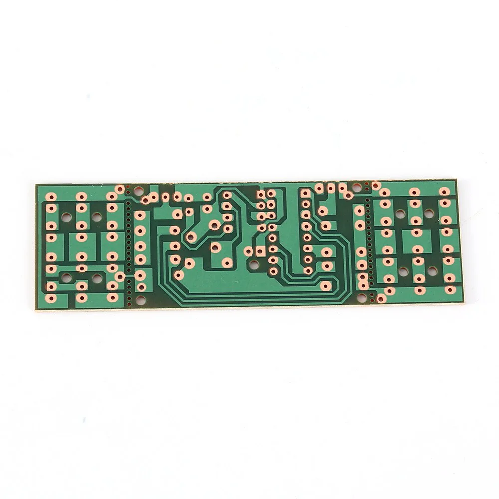 Electronic DIY Kit Red Blue Double Color Flashing Lights Strobe NE555 + CD4017 Electronic Practice Learning Kits Suite