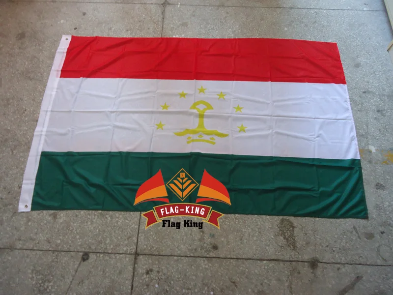 free shipping polyester Tajikistan national flag ,  120*180CM,country banner,Digital Printing,flag king can custom desgin