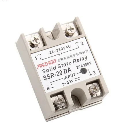 SSR - 20 DA  20A solid state relay DC control AC