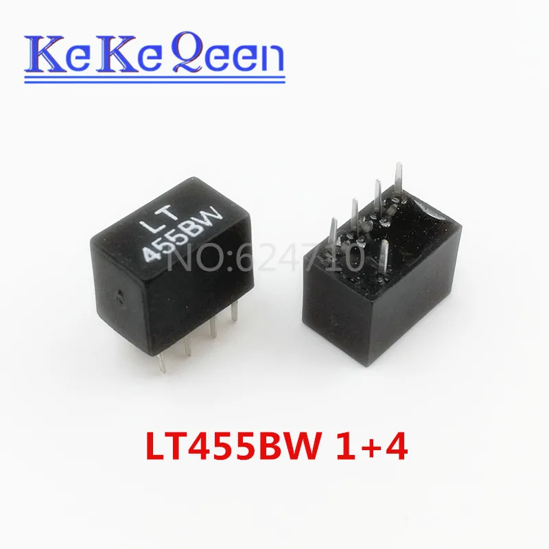 

Керамический фильтр LT455BW LT 455BW 455BW 455B 1 + 4 5-контактный DIP-5 455 кГц для связи, 10 шт./лот