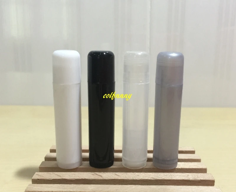 

100pcs/lot 5g 5ml Lipstick Tube Lip Balm Containers Empty Cosmetic Containers Lotion Container Glue Stick Clear Travel Bottle