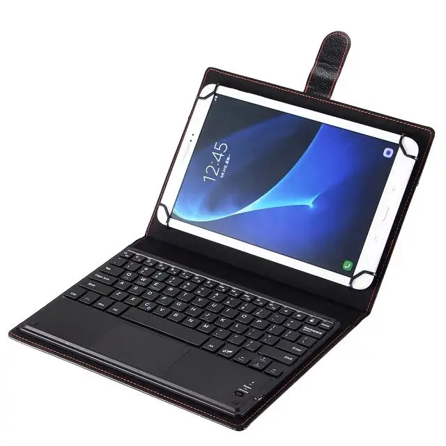 Wireless Bluetooth Keyboard Cover for Samsung Galaxy Tab A A6 10.1 2016 T580 T585 T580N T585N Russian/Hebrew/Spanish case  + pen