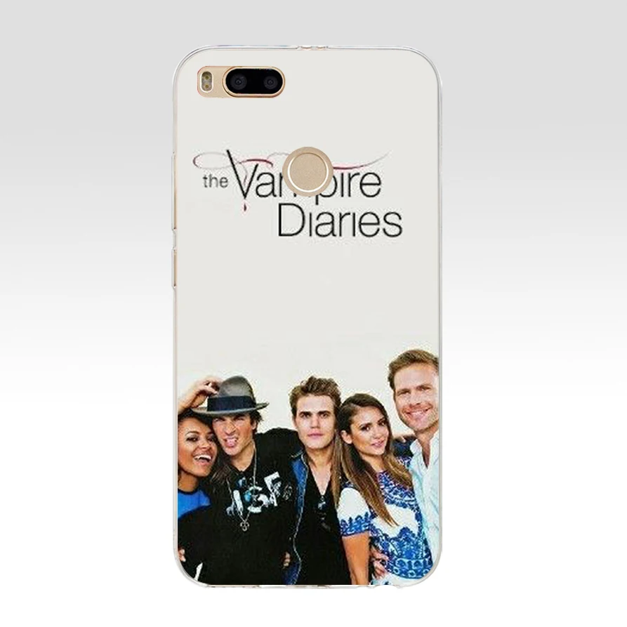 124SD The Vampire Diaries 02  Soft Silicone Tpu Cover phone Case for xiaomi redmi 4A 4X note 4 4x mi A1 A2 lite