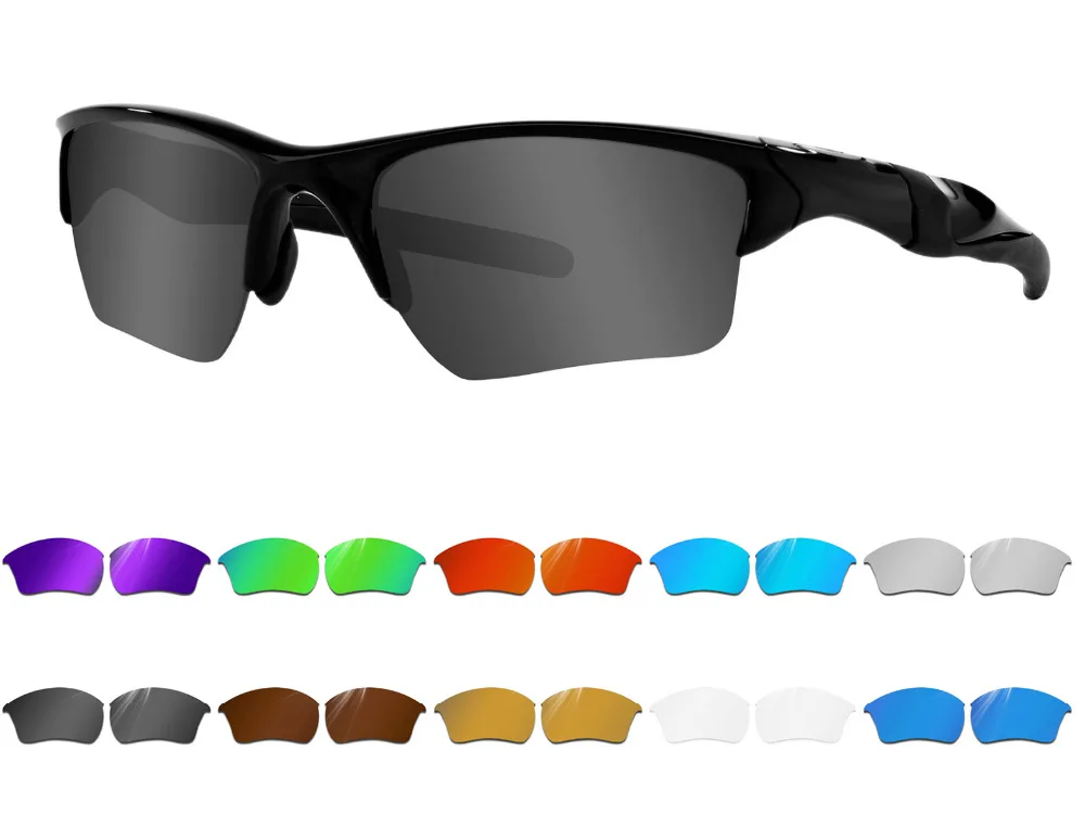 Glintbay Performance Polarized Replacement Lenses for Oakley Half Jacket 2.0 XL Sunglass - Multiple Colors