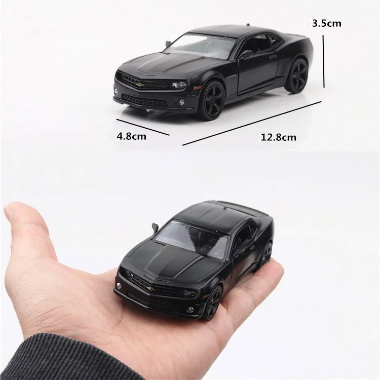 Camaro – modèle de voiture en alliage moulé, jouet, cadeau pour enfants, 1/36