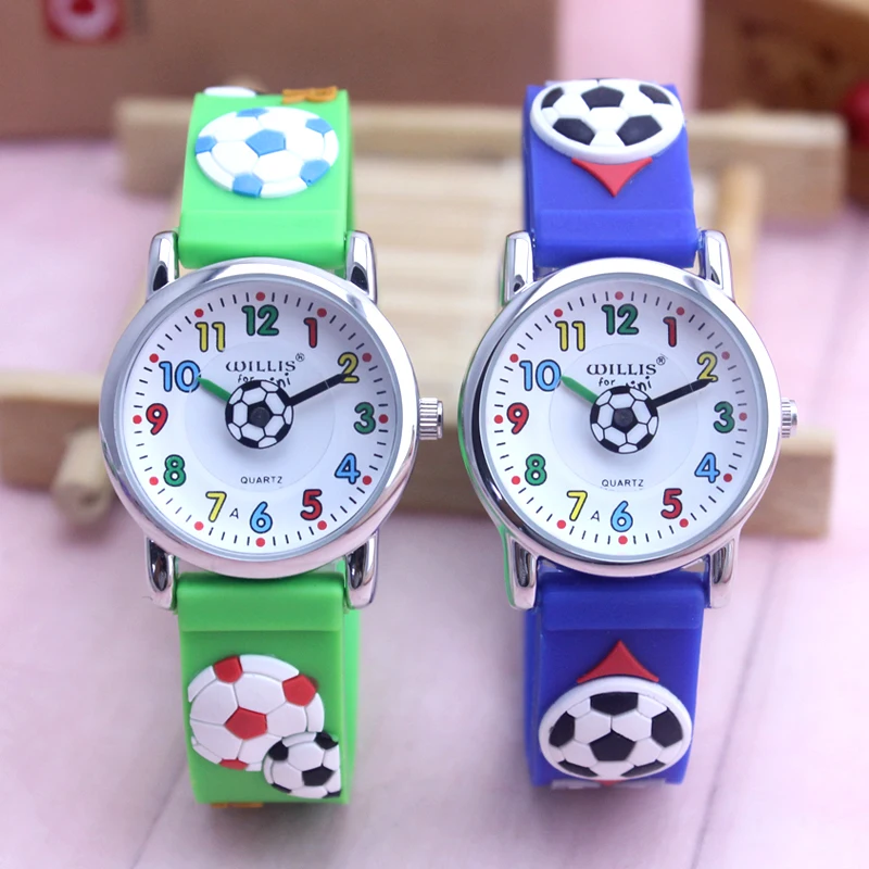 Anime de futebol 3D para crianças Sports Watches, meninos, meninas, crianças, estudantes, Anime, presentes de aniversário, 2024