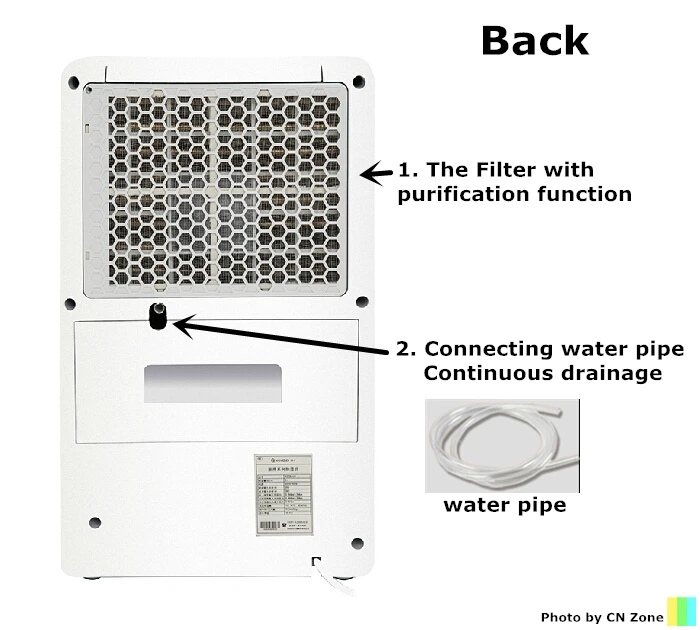 Darmowa wysyłka duże osuszacze osuszacz powietrza duże pokrycie pochłaniacz wilgoci deshumidificador suszarka oczyszczanie powietrza domu