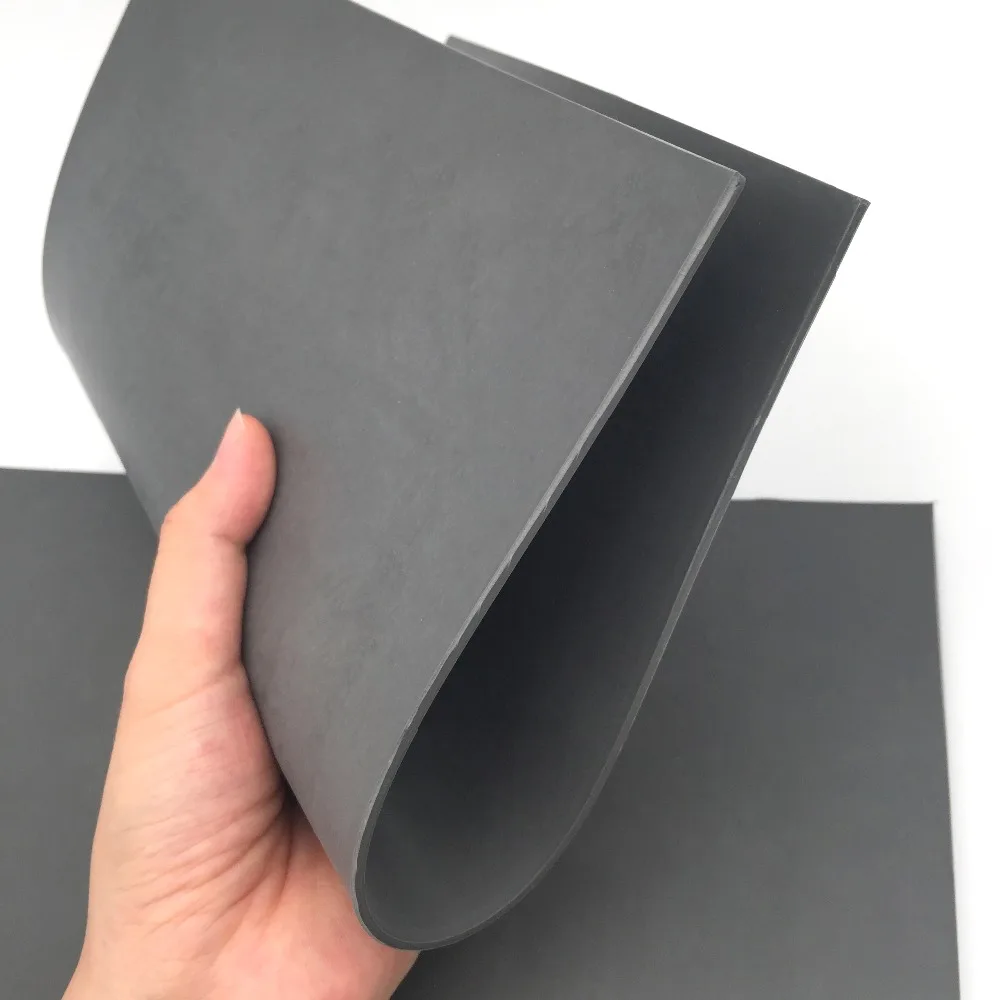 1pc Gray Laser Rubber Sheet Oil Abrasion Resistance Laser Engraving Stamp for Laser Printing Machine A4 297 x 211 x 23mm