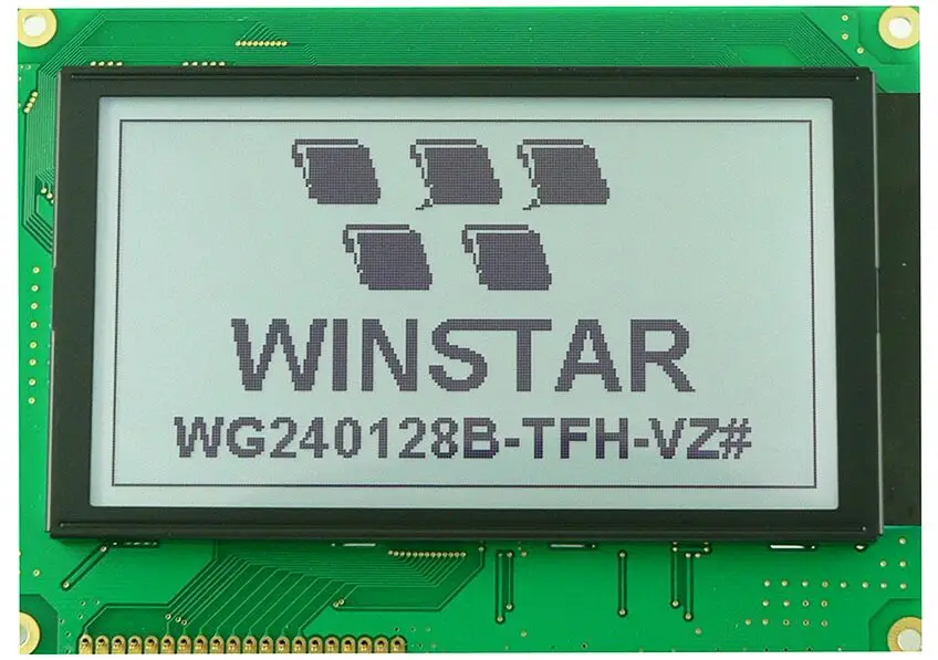 WG 240128 B WINSTAR 5V Wyświetlacz LCD 240x128 Podświetlenie ekranu Graficzny wyświetlacz LCD nowy i oryginalny